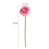 Flor de Loto Realista de Alta Calidad Material de Flor Fragante Boda Hogar Decoración Exterior Peonía Flor Artificial Mayoreo