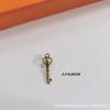 Colgante de llave retro de fábrica para cuaderno, metal de bronce, aleación de zinc, joyería DIY, accesorios para ropa, colgante al por mayor