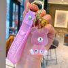 Resina criativa Jelly Bear Chaveiro Bonito Dos Desenhos Animados Boneca Carro Chaveiro Mulher Requintado Bolsa Pingente