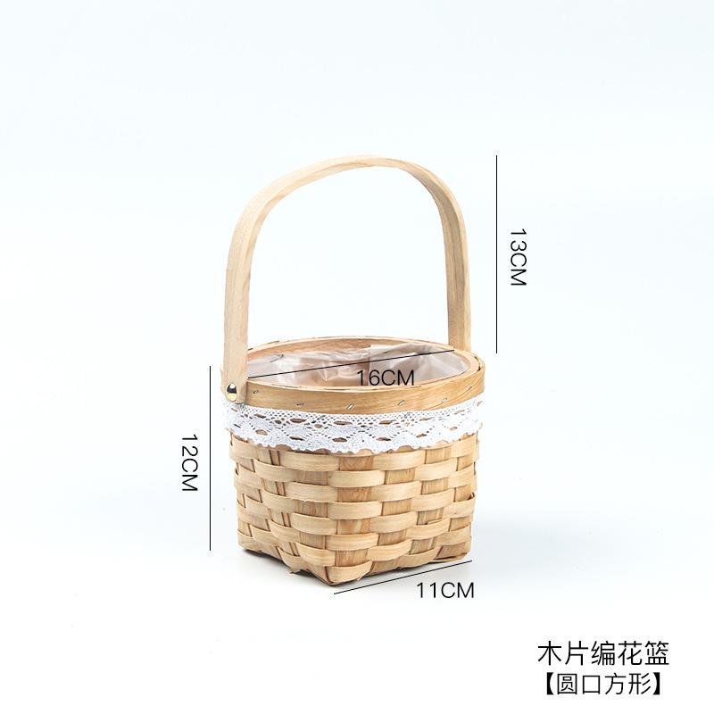 1木编【细编圆口方形】