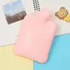 Bolsa de agua caliente de imitación de piel de conejo calentador de manos para inyección de agua calentador de manos invierno calor duradero gran capacidad PVC conveniente bolsa de agua caliente