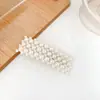 Pasador de Perlas Estilo Coreano Estilo Ins Pasador para el Cabello de Niña Estilo Carson Pinza Lateral para el Flequillo Pinza Superior Pinza de Celebridad de Internet Pinza Estilo Coreano