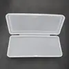 Gafas de sol caja con clip esmerilado caja de almacenamiento con clip para gafas de sol clip para gafas caja de plástico caja de embalaje con clip para gafas al por mayor