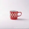 *Novo 0500 9*9cm 380ml *Edição Limitada de Natal* Copo Empilhável*Xícara de Cerâmica*Xícara de Café*