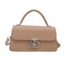 2026 Nova Moda Bolsa Quadrada Pequena Versátil e Estilosa Bolsa Feminina Bolsa de Ombro Retrô Bolsa Transversal Bolsa de Mão Feminina Texturizada