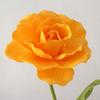 Rosa grande de PE con cabeza de rosa de espuma de simulación, directa de fábrica, para decoración de ventanas de centros comerciales y caminos de boda, flores grandes