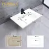 MEIKA 70CM Bacia de Cerâmica Sanitária de Alta Qualidade Gabinete Lavatório Moderno Para Projetos de Hotel A7050