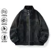 Artículo Popular, Múltiples Imágenes, Recomendación Principal, Chaqueta de Cuero, Nuevo Abrigo de Otoño de Moda Elegante, Versión Ancha Estilo Hong Kong