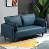 Sofá de tela técnica, sala de estar, apartamento pequeño, estilo moderno minimalista, lujo ligero, dormitorio, propiedad de alquiler, sofá de dos o tres plazas, tienda de ropa