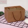 Caja de embalaje para pastel de luna 80g yema de huevo crujiente cartón de res caja de papel vintage nieve Mei Niang grupo verde caja de regalo