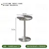 Estilo Industrial Transfronterizo Acero Inoxidable Stand Sofá Mesa de Café y Juego de Sillas Comercial Comedor Bar Taberna Mesa y Sillas de Comedor