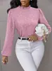 Nova Moda Europeia e Americana Transfronteiriça Exportação Ebay Amazon Aliexpress Estação Independente Gola Redonda Manga Longa Casual Estampada Manga Longa Feminina