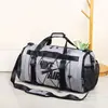 Bolsa Esportiva Fitness com Cordão Moda Separação Úmido/Seco Bolsa para Natação Yoga Leve Grande Capacidade Ombro Único Transversal Bolsa de Viagem
