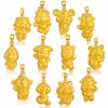 Colgante de plating de oro imitación Zhen Rong doce signos del zodíaco ¡Rata dorada imitación Buey Tigre Conejo Dragón Serpiente Caballo Oveja Mono Gallo Perro Cerdo!