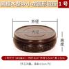 Bule de sequoia esculpido em relevo de dragão bule bule bule com suporte de madeira vaso de pedra ornamentos base queimador de incenso redondo tapete de bule de areia roxa