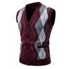 Comercio Exterior Transfronterizo 2026 Nueva Moda Masculina Casual Suéter Tejido Chaqueta de Moda Personalidad Amazon Aliexpress