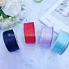 Fita de Poliéster Dupla Face Criptografada de 0,3 cm e 100 Jardas Laço de Casamento Embalagem de Presente Elegante Fita de Seda e Cetim 3 mm