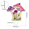 Decoração de Pendurar Tyu641-684 Inserção de Flor em Vaso e Planta Verde em Acrílico, Decoração de Planta em Vaso, Planta de Vitral
