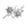 Broche de Flor Fresco y Creativo Desmontable, de Alta Gama, Exquisito y Versátil, Broche de Flor de Ciruelo, Accesorios para Ropa
