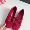 Sapatos Aumentadores de Altura Femininos para Pessoas Baixas, Tira com Laço, Alta Qualidade, Confortáveis, Sapatos Mary Jane de Camurça