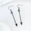 Pendientes de Punzón con Cuentas de Nuevo Estilo para Mujer Largos Pendientes de Cuentas Diy Pendientes de Celebridad de Internet Pendientes de Diseño de Nicho Estilo Lujo Ligero