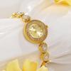 "Chasing Light Daisy" BS Nueva Fábrica Transfronterizo Francés Lujo Ligero Industria Pesada Gota de Agua Diamante Pulsera Reloj FA1876