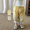 Ropa Infantil Inco Pantalones para Niña Verano Finos 2026 Casual Pantalones Anti-Mosquitos para Niños Pantalones de Pierna Ancha Clase A Pantalones Cortos para Bebé