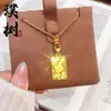 Colar Pingente Gato da Sorte Cristal de Gelo Banhado a Ouro Brilhante para Mulheres, Nova Corrente de Suéter com Pingente de Gato da Sorte Estilo Chinês