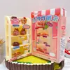 Nuevo Gabinete Dispensador Creativo DIY Mini Supermercado Accesorios en Miniatura Casa de Muñecas Escena Juguetes para Casa de Juego Hechos a Mano
