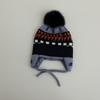 Orejeras jacquard Dudula árbol pequeño orejeras de invierno gorro de lana para niños tejido a prueba de viento cálido gorro para niños