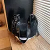 Bolsa Tote Retrô Simples Transfronteiriça Moda Feminina Nova Bolsa de Mão Versátil para o Trabalho Bolsa de Ombro Bolsa de Braço de Alta Qualidade