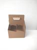 Bolsa de Papel Kraft Marrón para Empaque Portavasos Personalizado para Llevar Café, Té con Leche, Portavasos de Papel, Vaso Individual, Vaso Doble, Vaso de Papel Kraft Personalizado