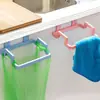 Estante de Almacenamiento de Bolsas de Basura para la Parte Trasera de la Puerta de un Gabinete de Cocina Montado en la Pared Portabolsas de Plástico Cubo de Basura