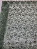 Tela Nueva con Lentejuelas Malla Transparente Agujero en el Borde de 3 mm + 6 mm Azulejo Vestido de Moda Ropa de Moda Tela con Lentejuelas