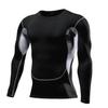 AliExpress Calças de Compressão PRO Europeias e Americanas Apertadas Secagem Rápida Roupas de Treino Fitness Calças de Manga Longa e Curta Basquete Masculino