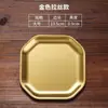 304 Coreano estilo Aço Inoxidável Dourado Prato de Sobremesa Cuspindo Osso Prato Quadrado Prato de Lanche Pratos Frios Pratos de Picles Criativos