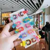 Nuevo Pasador de Frutas Helado para Niños Lindo Clip de Flor de Princesa para Bebé Pato Clip de Dibujos Animados Florales para Niña