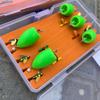 Set de Pesca con Mosca Simulada con Alas de Colores, Anzuelo para Mosca, Hilo para Anzuelo de Mosca, Set de Lentejuelas, Hilo para Anzuelo de Pesca, Equipo de Pesca, Equipo de Pesca