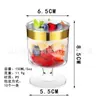 Copas de Champaña Transparentes de Plástico Listas para Usar del Fabricante, Varios Estilos para Bodas, Fiestas, Catering, Postres, Copas de Cóctel, Copas de Vino Desechables