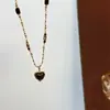 Collar Vintage de Piedra Ojo de Tigre Maillard con Cuentas, Doble Capa, Lujo Ligero, Nicho, Gama Alta, Cadena Elegante para Clavícula, Versátil