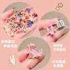 Pinzas de Colores para el Cabello de Niñas, Mini Pinzas Estilo Princesa para Flequillo, Accesorios para el Cabello de Bebé, Pasadores para Niñas para Cabello Suelto