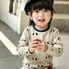 Conjunto de Ropa de Otoño para Niños 2026 Nuevo Niños Niñas Algodón Puro Conjunto de Ropa Interior Algodón con Lycra Ropa de Casa Pijamas