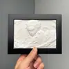 Demon Slayer: Kimetsu No Yaiba Kamado Tanjiro Gesso Estéreo 3D Pintura Pendurada Feita à Mão Moldura de Foto Enfeites Anime Presente de Aniversário