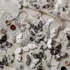Pacote de Adesivos Poesia do Açúcar Transfronteiriço: Série Borboleta Vintage, Adesivos de Material para Decoração de Diário Borboleta Retrô, 25 Folhas em 6 Designs