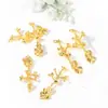 Acessórios Pingente Mia Estilo Coreano Joias Pingente de Galho Colar Pulseira Acessório de Cabelo DIY Feito à Mão Pingente de Vagem de Ervilha