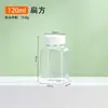 Garrafas PET de boca larga para atacado 100ml garrafas plásticas dosadoras garrafas de amostragem de boca larga garrafas transparentes de grau alimentício para medicamentos garrafas vazias