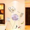 Adesivos de Parede de Tulipa Transfronteiriços Autoadesivos Quente Sala Quarto Cabeceira Decoração Dormitório Sala de Estar Impermeável Adesivo Papel de Parede