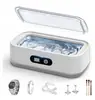 Máquina de Limpieza Ultrasónica de Cinco Velocidades, Gran Capacidad, Máquina de Limpieza Ultrasónica para Gafas con UV, Máquina de Limpieza Ultrasónica para Brackets Dentales de 49 KHz, Transfronterizo