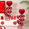 Conjunto de Decoração de Mesa Flutuante com Balões para Casamento Noivado Sala de Estar Quarto de Casamento Decoração de Mesa de Escritório Casa Nova Mesinha de Cabeceira Enfeites