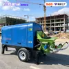 Bomba de Concreto para Entrega, Bomba de Alimentação e Transporte de Areia Fina de Cimento, Bomba para Coluna de Estrutura Secundária, Equipamento de Entrega de Concreto